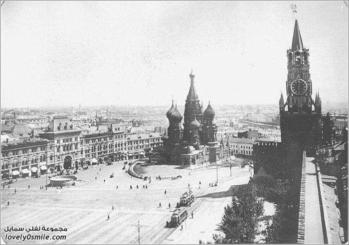 صور لمدينة موسكو أوائل القرن ا