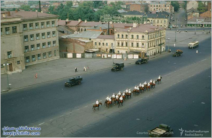مدينة موسكو عام 1950 صورها دبل