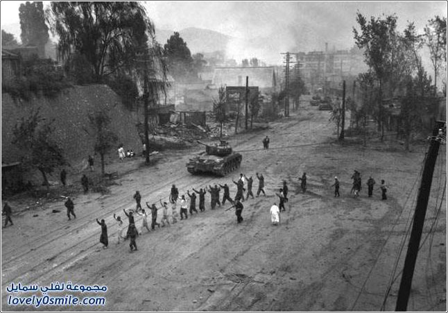 صور قبل 60 عام للحرب الكورية