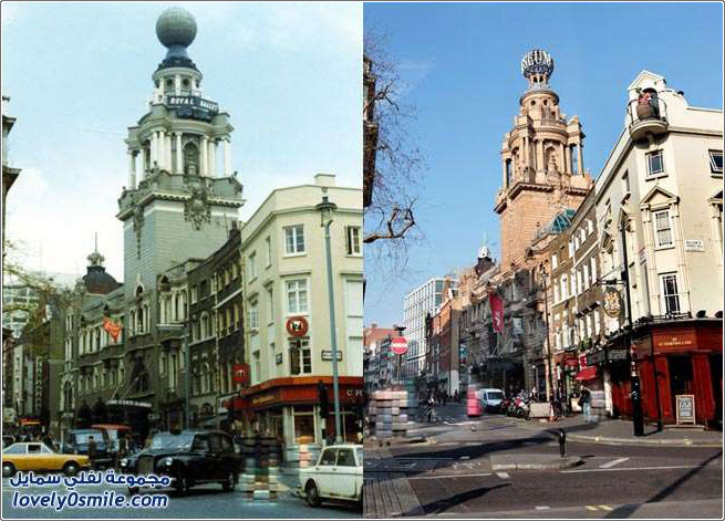 لندن قبل 40 عاماً كيف كانت وكيف أصبحت