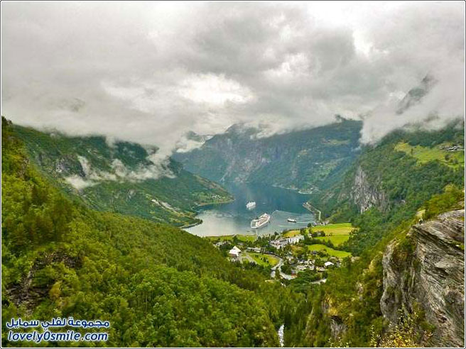 المناظر الطبيعية الرائعة في النرويج