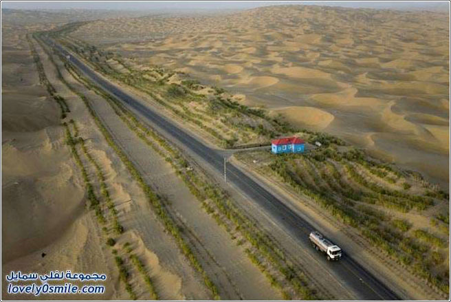 أطول طريق صحراوي في العالم