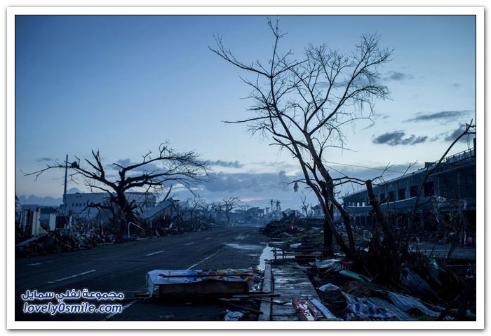 بعد أسبوع من إعصار هايان
