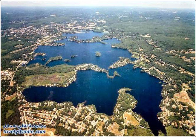بحيرة ويبستر صاحبة أطول اسم في العالم