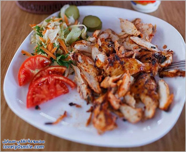 الأكل التركي في الشوارع والمطاعم التركية