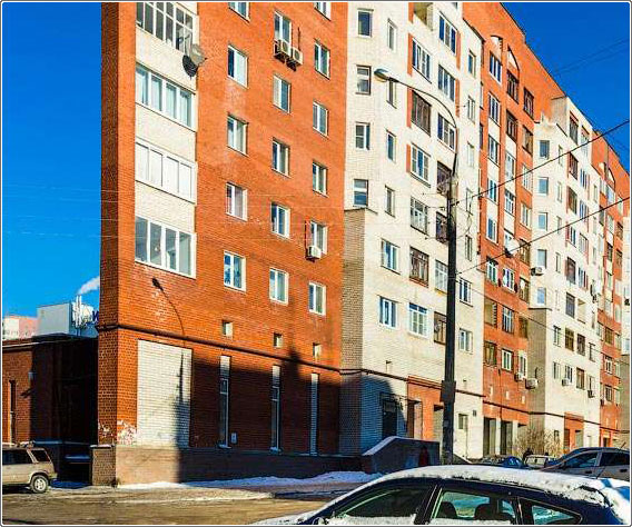 بناية غير عادي في مدينة نيجني نوفغورود الروسية
