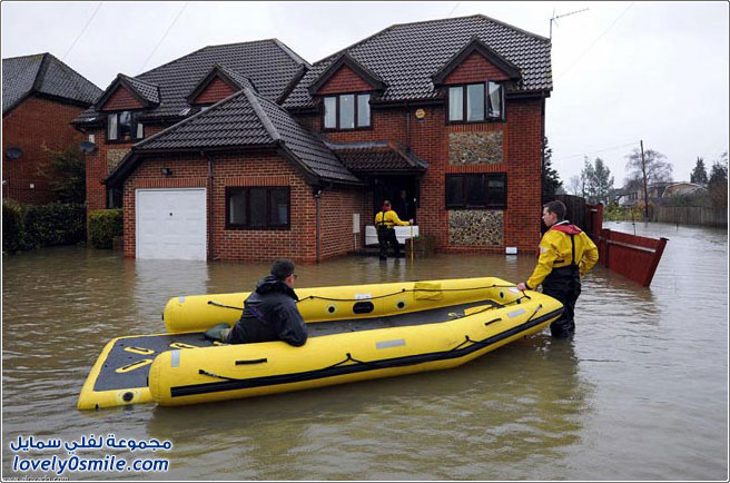 فيضانات تجتاح بريطانيا