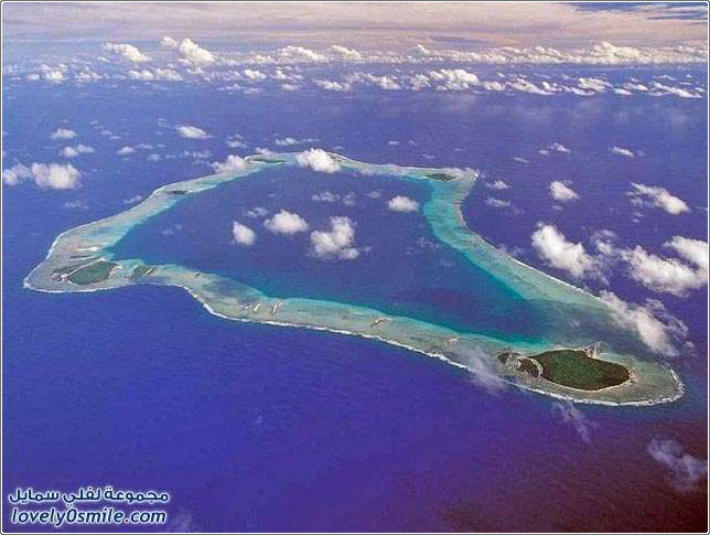 جزيرة بالمرستون واحدة من جزر كوك