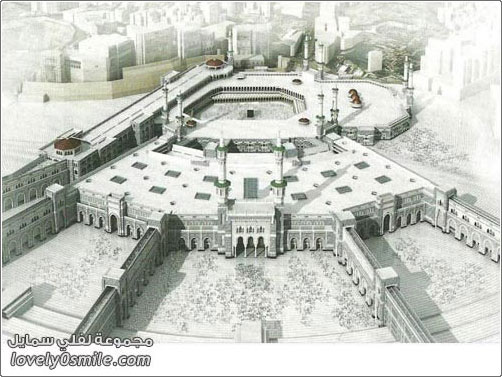 توسعة المسجد الحرام عبر التاريخ + المُلْتَزم