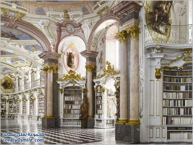 المكتبات الأكثر جمالا في العالم