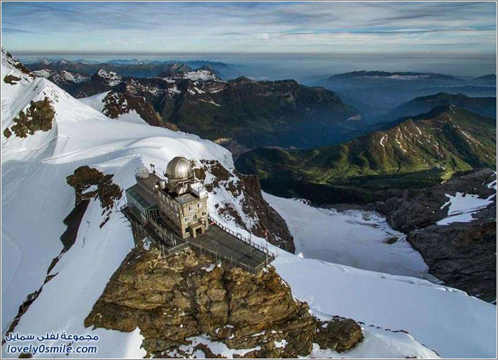 مناظر خلابة من الجبال السويسرية