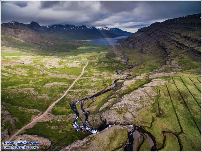 الطبيعة الفريدة في أيسلندا