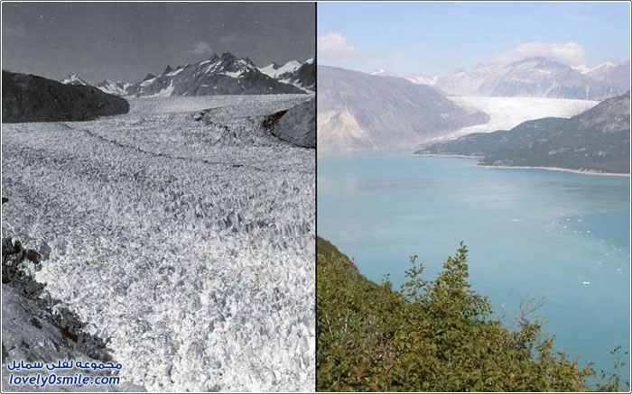 التغيرات المناخية على كوكب الأرض بين الماضي والحاضر