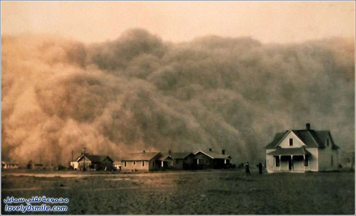عواصف الثلاثينات القذرة في أمريكا