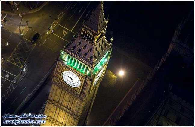 صور مدينة الضباب لندن ليلاً
