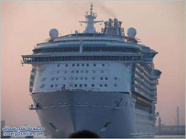صور: من أكبر السفن السياحية في العالم