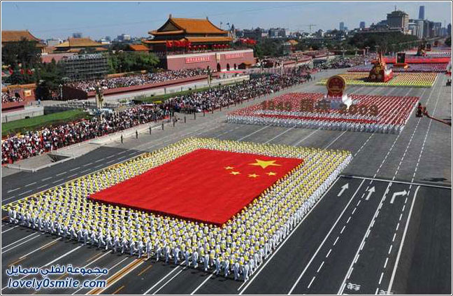 صور من احتفالات الصين بالذكرى 60 لتأسيس جمهورية الصين الشعبية