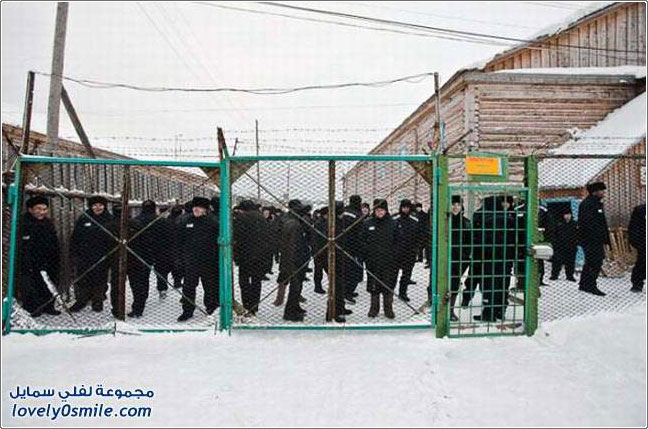 صور من أحد سجون روسيا