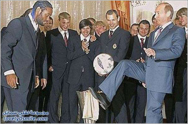 صور رئيس الوزراء الروسي فلاديمير بوتين وحبه للرياضة
