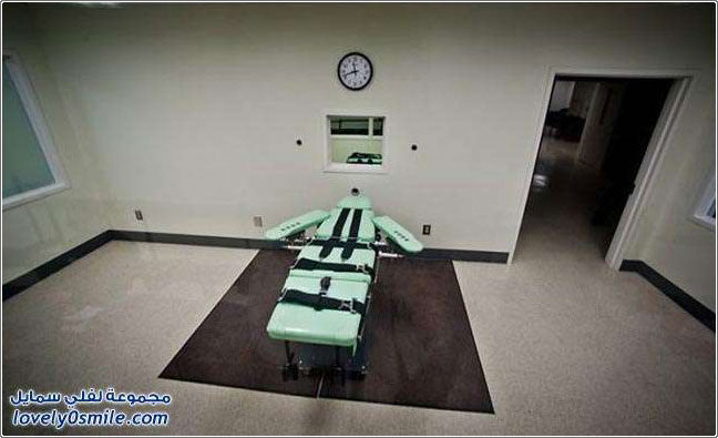 غرفة الإعدام في ولاية كاليفورنيا