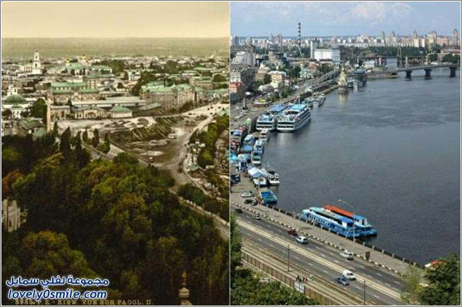 عاصمة أوكرانيا بين الماضي قبل 