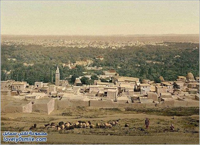 صور دمشق عام 1890-1900