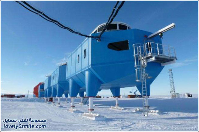 صور وفيديو: محطة هالي في القطب الجنوبي