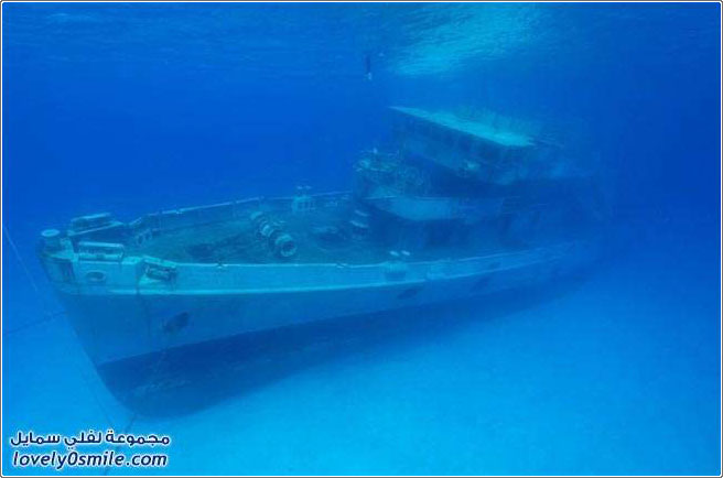 حطام السفن في جزر كايمان